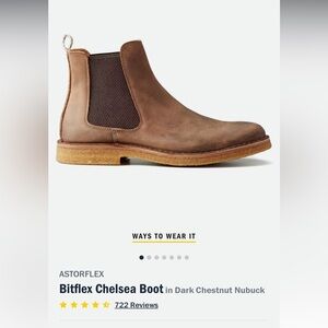 Men’s Huckberry Astroflex Chelsea Boots

Size 10 But Runs Big (close to size 11)